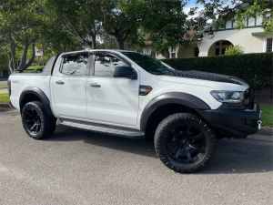2016 Ford Ranger PX MkII XLS Double Cab White 6 Speed Sports Automatic Utility