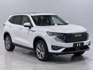 2023 GWM Haval H6 B01 Ultra DHT Hybrid White 2 Speed Constant Variable Wagon Hybrid Kedron Brisbane North East Preview