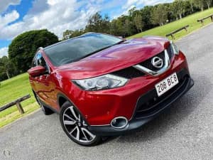 2016 Nissan QASHQAI J11 Ti Wagon 5dr CVT 1sp 2.0i, Auto, Only 36,673 kms, Leather Trim, Alloy Wheels Mansfield Brisbane South East Preview