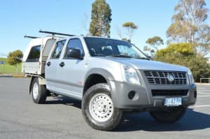 2007 Holden Rodeo RA MY08 LT Crew Cab Silver 5 Speed Manual Utility