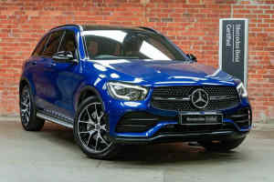2020 Mercedes-Benz GLC-Class X253 800+050MY GLC300 9G-Tronic 4MATIC Blue 9 Speed Sports Automatic
