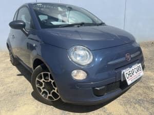 2013 Fiat 500 MY13 POP Blue 5 Speed Manual Hatchback Hoppers Crossing Wyndham Area Preview