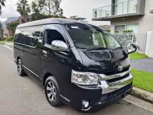 2016 Toyota Hiace Wide body, Black, $ 36999, Ready for Work. Wollongong Wollongong Area Preview