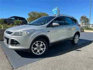 2016 Ford Kuga TF MK 2 Trend (AWD) Silver, Chrome 6 Speed Automatic Wagon
