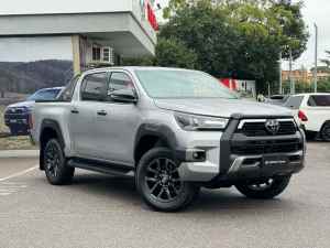 2022 Toyota Hilux GUN126R Rogue Double Cab Silver 6 Speed Sports Automatic Utility
