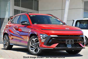 2024 Hyundai Kona SX2.V1 MY24 Premium AWD N Line Red 8 Speed Sports Automatic Wagon
