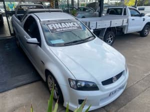 2009 Holden Ute VE MY10 SV6 White 6 Speed Sports Automatic Utility