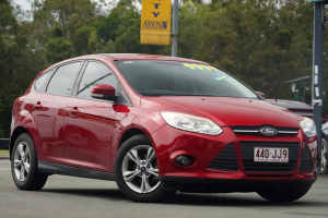 2014 Ford Focus LW MkII MY14 Trend PwrShift Red 6 Speed Sports Automatic Dual Clutch Hatchback