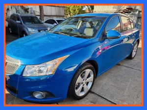 2014 Holden Cruze JH MY14 Equipe Blue 6 Speed Automatic Hatchback