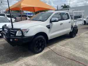 2014 Ford Ranger PX XLT Double Cab White 6 Speed Sports Automatic Utility Morayfield Caboolture Area Preview