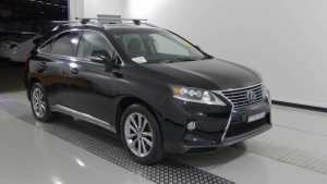 2012 Lexus RX450H GYL15R MY12 Sports Luxury Black Continuous Variable Wagon