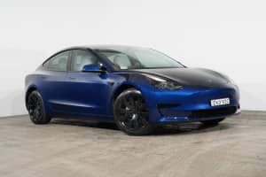 2021 Tesla Model 3 MY21 Update Standard Range Plus RWD Blue 1 Speed Automatic Sedan
