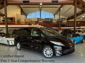 2012 Toyota Estima G 7 Seater Black/Beige Dianella Stirling Area Preview