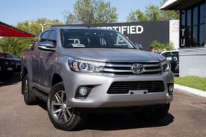 2015 Toyota Hilux GUN126R SR5 Double Cab Silver Sky 6 Speed Automatic Dual Cab
