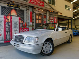 1995 Mercedes-Benz E-Class W124 E220 White 4 Speed Automatic Cabriolet Rydalmere Parramatta Area Preview
