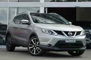 2016 Nissan Qashqai J11 TI Silver 1 Speed Constant Variable Wagon Kirrawee Sutherland Area Preview