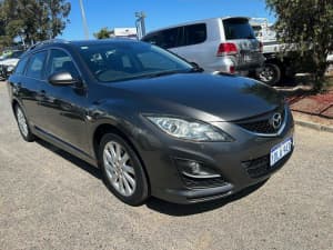 2010 Mazda 6 GH MY09 Classic Grey 5 Speed Auto Activematic Wagon Wangara Wanneroo Area Preview