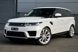 2019 Land Rover Range Rover Sport L494 19.5MY SE White 8 Speed Sports Automatic Wagon