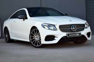 2019 Mercedes-Benz E-Class C238 809MY E300 9G-Tronic PLUS White 9 Speed Sports Automatic Coupe