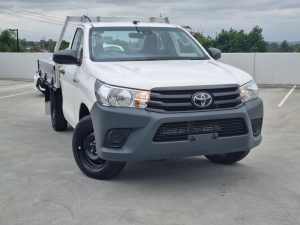2021 Toyota Hilux TGN121R Workmate 4x2 White 6 Speed Sports Automatic Cab Chassis Liverpool Liverpool Area Preview