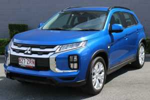 2020 Mitsubishi ASX XD MY20 ES 2WD Blue 1 Speed Constant Variable Wagon