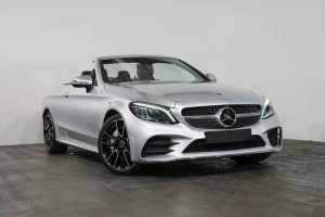 2020 Mercedes-Benz C300 A205 MY20.5 Silver 9 Speed Automatic G-Tronic Cabriolet