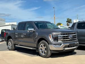 2023 Ford F150 2023MY Lariat Pickup Crew Cab SWB 4X4 Silver 10 Speed Automatic Utility