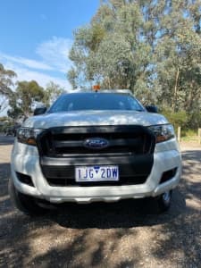 2016 Ford Ranger PX MK11 XL White 6 Speed Automatic Cab Chassis