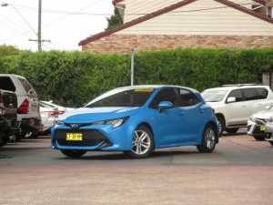 2018 Toyota Corolla ZWE211R Ascent Sport Hybrid Eclectic Blue Continuous Variable Hatchback