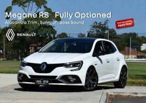 2018 Renault Megane BFB R.S. 280 EDC White 6 Speed Sports Automatic Dual Clutch Hatchback