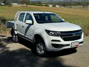 2019 Holden Colorado RG MY19 LS Crew Cab 4x2 White 6 Speed Sports Automatic Cab Chassis Littlehampton Mount Barker Area Preview