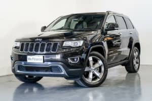 2014 Jeep Grand Cherokee WK Limited Wagon 5dr Spts Auto 8sp 4x4 3.0DT [MY14] Black Automatic Wagon