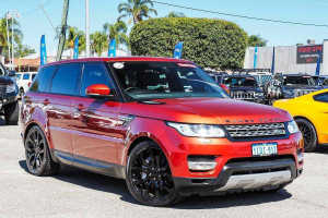 2014 Land Rover Range Rover Sport L494 MY14.5 HSE Red 8 Speed Sports Automatic Wagon