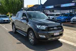 2018 Ford Ranger PX MkII MY17 Update Wildtrak 3.2 (4x4) Black 6 Speed Automatic Dual Cab Pick-up