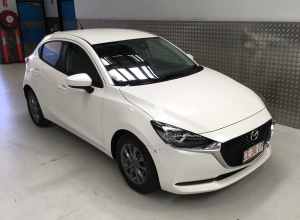 2021 Mazda 2 DJ2HAA G15 SKYACTIV-Drive Evolve White 6 Speed Sports Automatic Hatchback Berrimah Darwin City Preview
