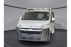 2021 Toyota HiAce GDH300R LWB (4 Door Option) White 6 Speed Steptronic Van