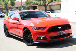 2016 Ford Mustang FM GT Fastback SelectShift Red 6 Speed Sports Automatic FASTBACK - COUPE