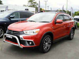 2019 Mitsubishi ASX XC MY19 Exceed (2WD) Red Continuous Variable Wagon
