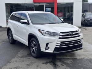 2019 Toyota Kluger Crystal Pearl Automatic Wagon