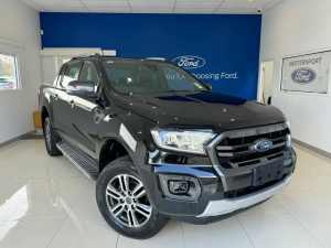 2022 Ford Ranger PX MkIII 2021.75MY Wildtrak Black 10 Speed Sports Automatic Double Cab Pick Up