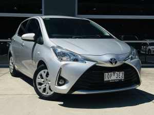 2019 Toyota Yaris NCP131R SX Silver 4 Speed Automatic Hatchback