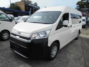 2019 Toyota HiAce GDH322R Commuter (12 Seats) White 6 Speed Automatic Bus