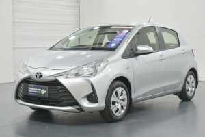 2019 Toyota Yaris NCP130R MY18 Ascent Silver 4 Speed Automatic Hatchback