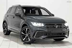2023 Volkswagen Tiguan 5N MY23 162TSI R-Line DSG 4MOTION Grey 7 Speed Sports Automatic Dual Clutch Greenslopes Brisbane South West Preview
