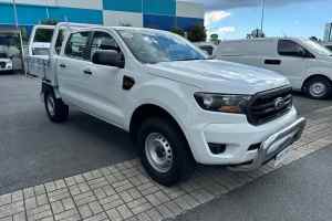 2019 Ford Ranger PX MkIII 2019.75MY XL White 6 Speed Manual Double Cab Chassis
