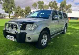 2008 Nissan Navara D40 ST-X (4x4) Silver 5 Speed Automatic Dual Cab Pick-up Loxton Loxton Waikerie Preview