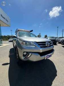 2016 Toyota Fortuner GUN156R GXL Silver Sky 6 Speed Automatic Wagon