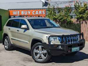 2012 Jeep Grand Cherokee WK MY2012 Overland Gold 6 Speed Sports Automatic Wagon