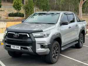 2021 Toyota Hilux GUN126R Rogue Double Cab Silver 6 Speed Sports Automatic Utility