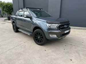 2015 Ford Ranger PX MkII Wildtrak Double Cab Grey 6 Speed Sports Automatic Utility Fairfield East Fairfield Area Preview